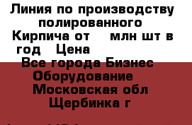 Линия по производству полированного  Кирпича от 70 млн.шт.в год › Цена ­ 182 500 000 - Все города Бизнес » Оборудование   . Московская обл.,Щербинка г.